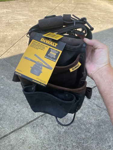 New dewalt carpenter - carpenter's, leather